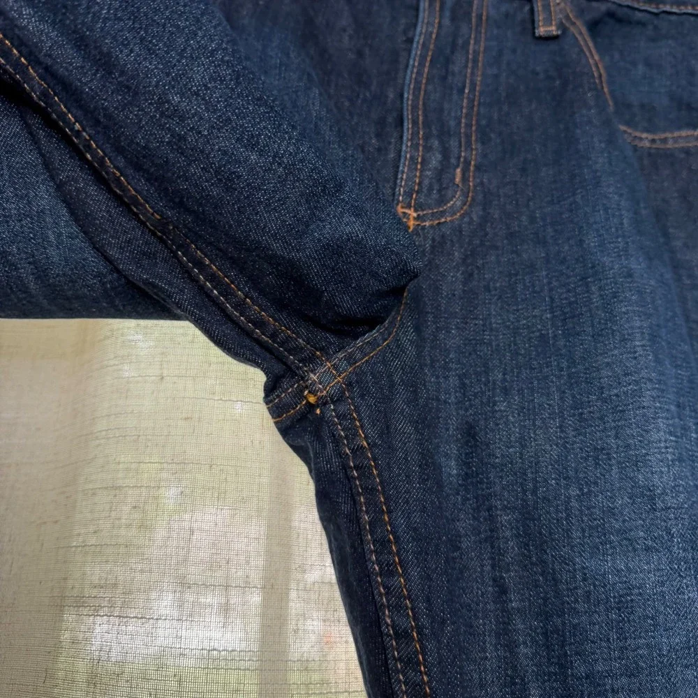 Cinch Silver Label Jeans 002 Rigid Dark Stone Straight Leg Men's Size 35x30
